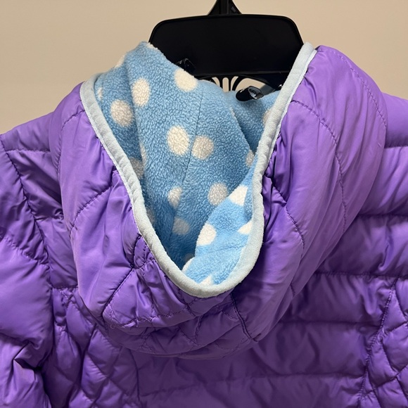 Snozu Purple Puffer Coat, size 6 - Picture 7 of 8